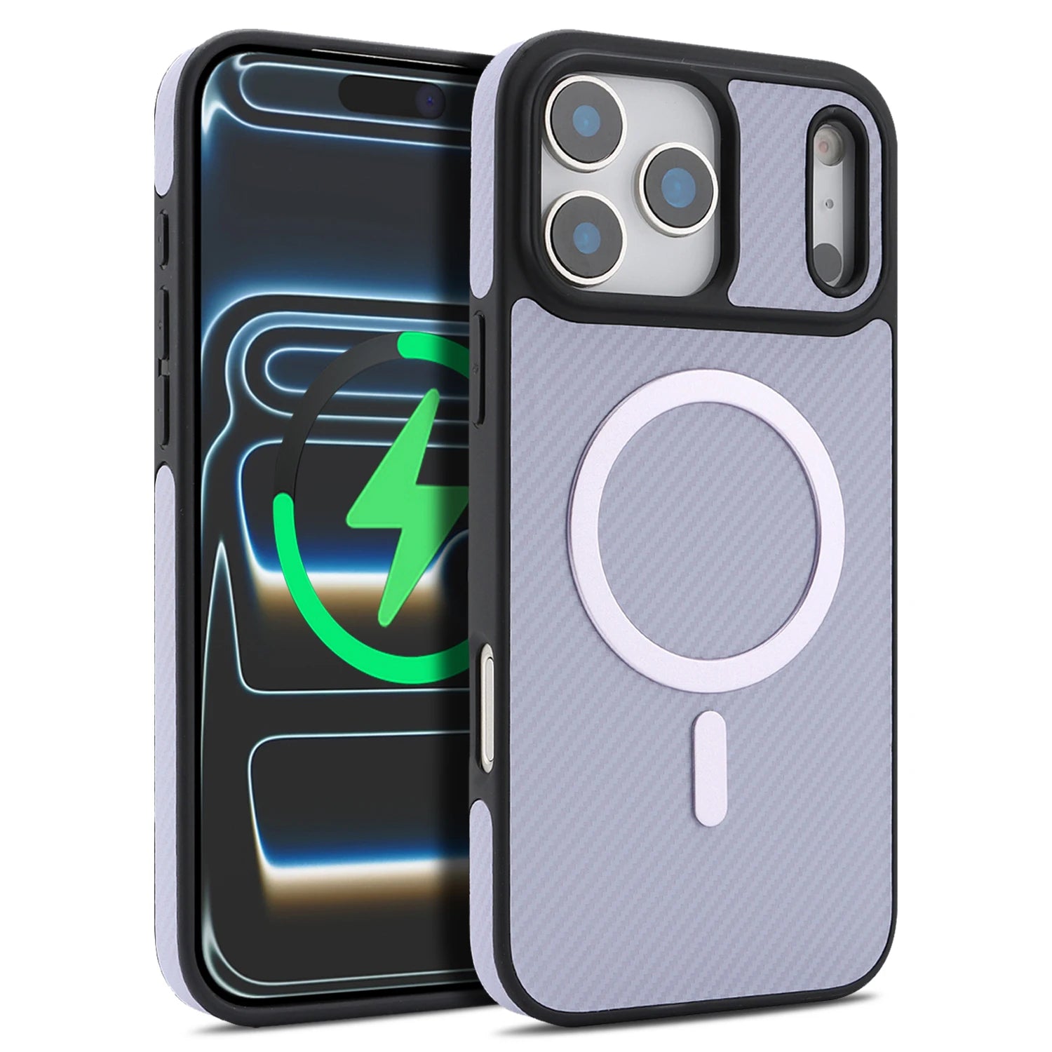 Carbon Fiber iPhone Case — MagSafe Ready, Ultra-Slim & Drop-Proof