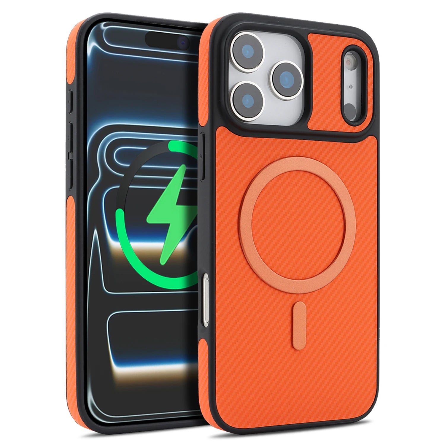 Carbon Fiber iPhone Case — MagSafe Ready, Ultra-Slim & Drop-Proof