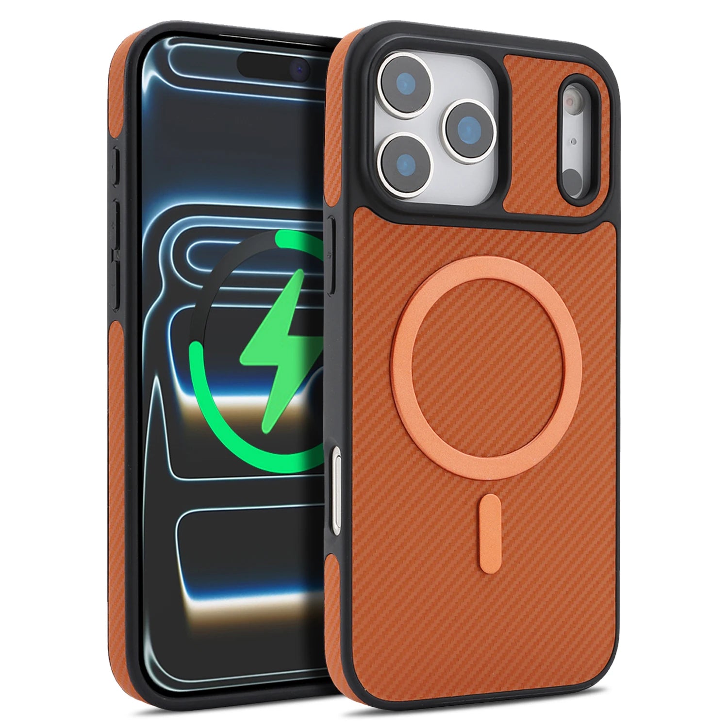 Carbon Fiber iPhone Case — MagSafe Ready, Ultra-Slim & Drop-Proof