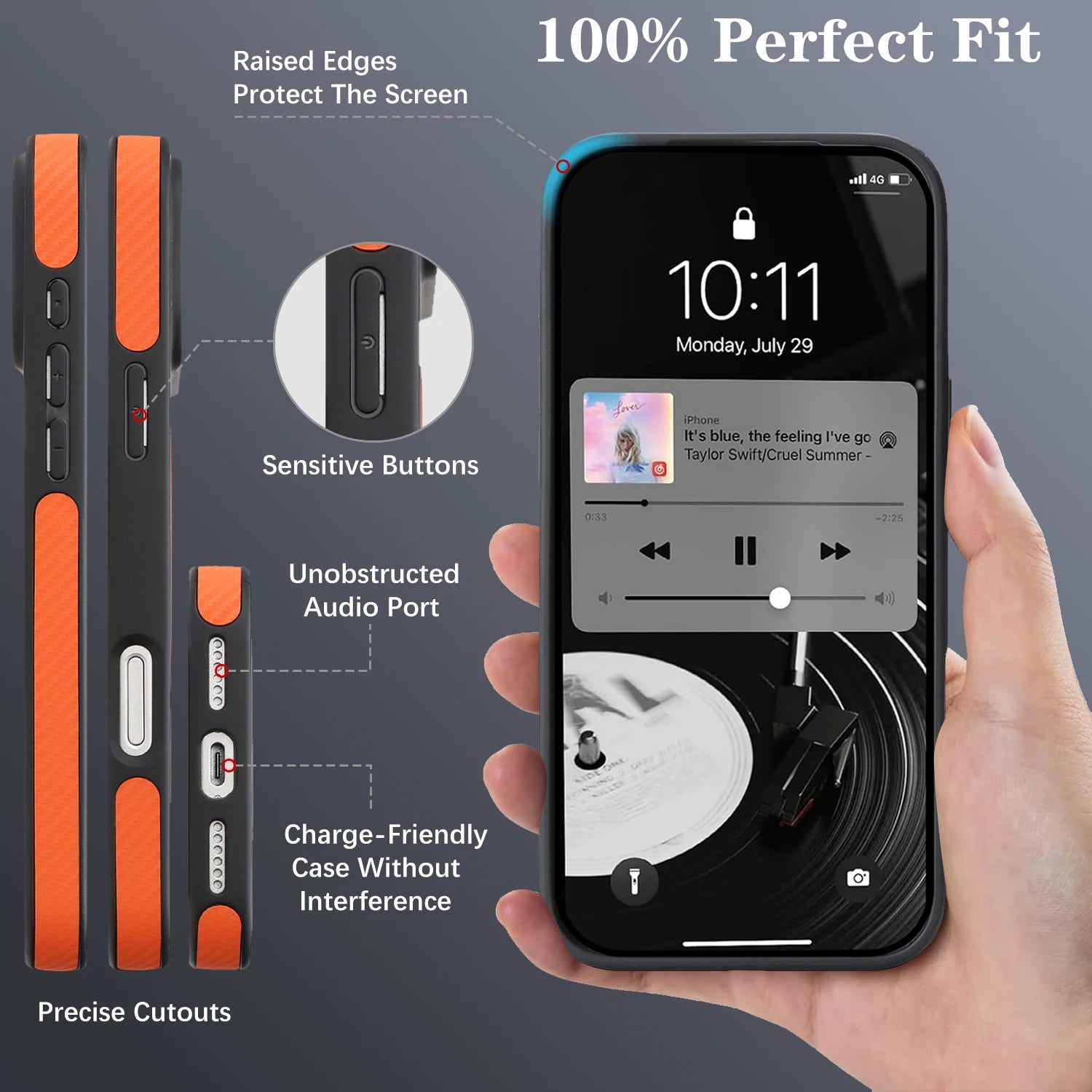 Carbon Fiber iPhone Case — MagSafe Ready, Ultra-Slim & Drop-Proof