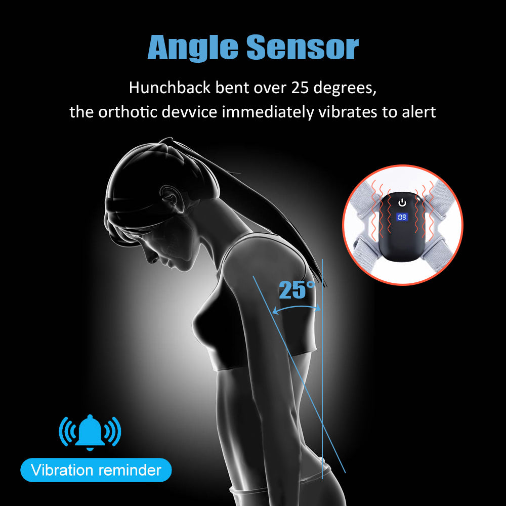 Hunchback Corrector Standing Sitting Posture Children Students Adult Sitting Posture Corrector Induction Correction Belt