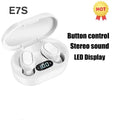 E7S Pro Wireless Earbuds — Bluetooth 5.3, Active Noise Cancellation & Waterproof Sport Headphones with Mic
